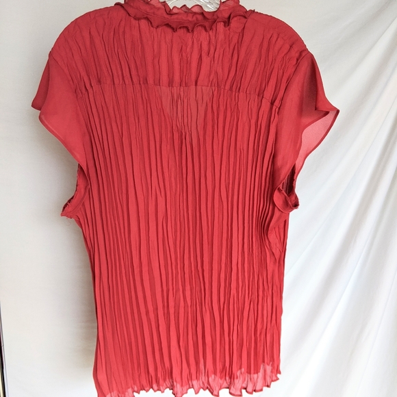 Worthington Woman rust/coral top - Picture 3 of 6